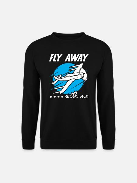 Fly Away With Me - Unisex Sweatshirt - black