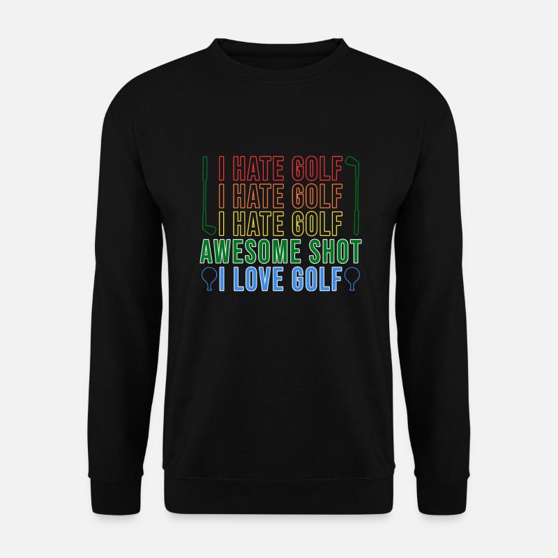 Golf Golfers Golfers - Unisex Sweatshirt - black