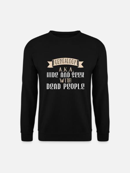Généalogiste - Sweat-shirt Unisexe - noir