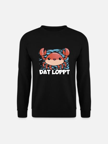 Dat löppt - Unisex Pullover - Schwarz