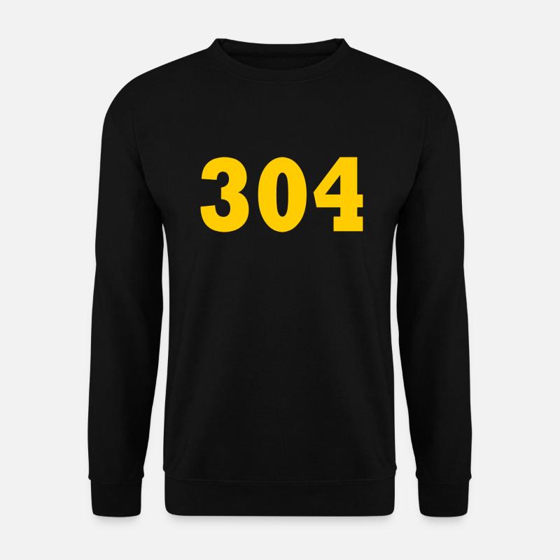 304 - Unisex Pullover - Schwarz