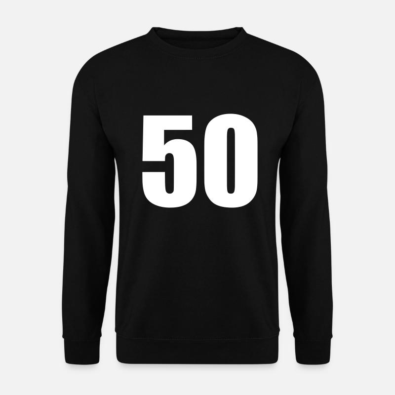 50 - Unisex Pullover - Schwarz
