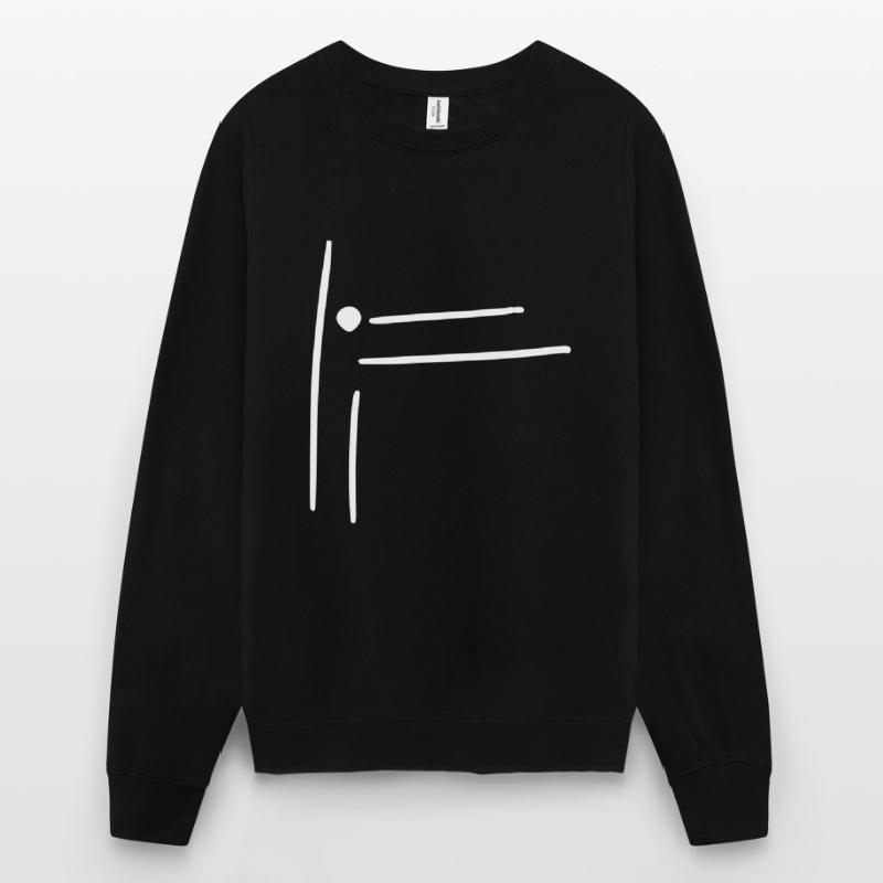 angular frame vector design Unisex Sweatshirt