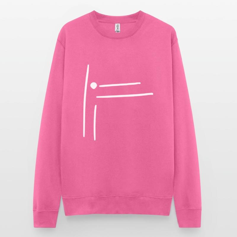 angular frame vector design Unisex Sweatshirt