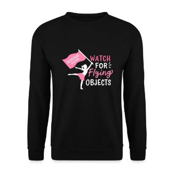 Color Guard - Unisex Pullover - Schwarz - Vorne - Alina (178cm) & Michal (187cm)