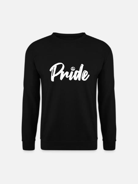 Pride Peace - Unisex Sweatshirt - black
