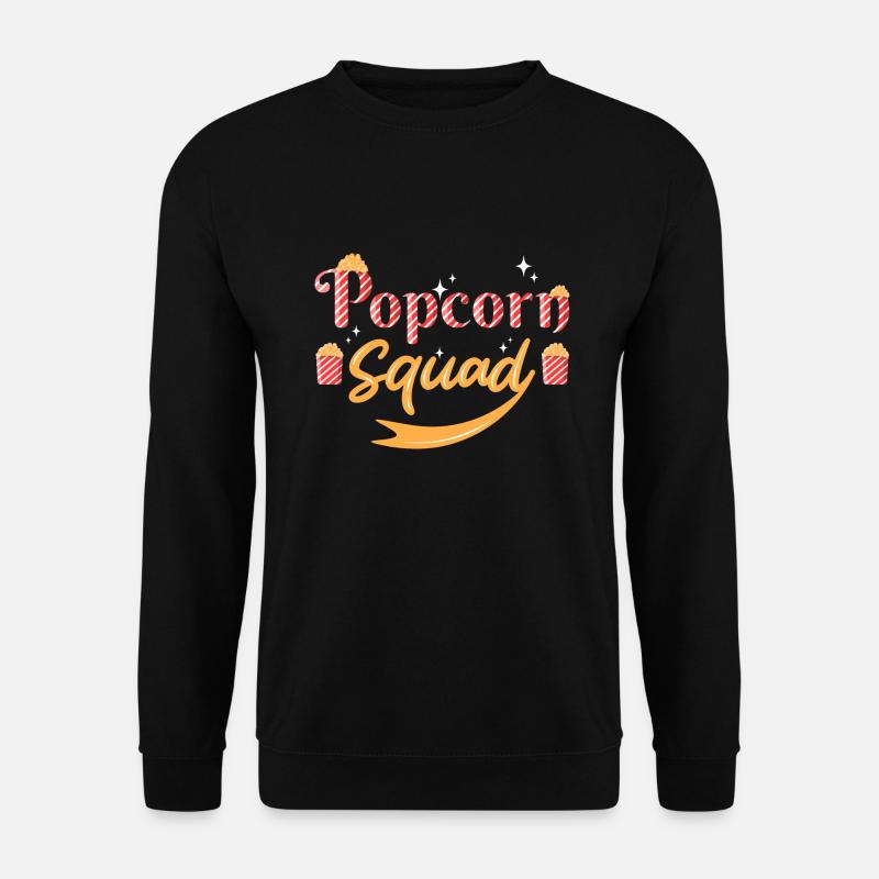 Popcorn - Unisex Sweatshirt - black