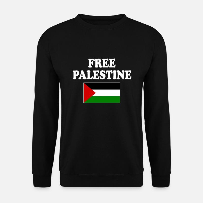 Free palestine - Unisex Sweatshirt - black