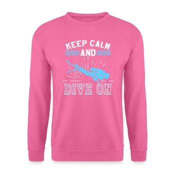 Scuba Diving - Unisex Sweatshirt - pink - Front