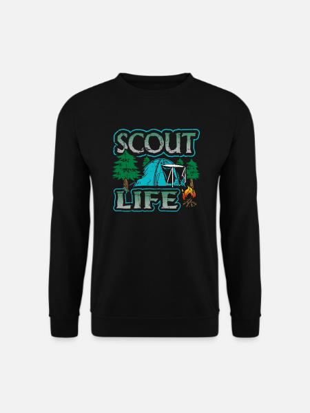Scout Life T-shirt - Sweat-shirt Unisexe - noir