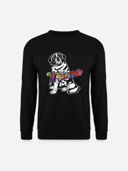 Saint Bernard Saint Bernard Mama - Unisex Sweatshirt - black