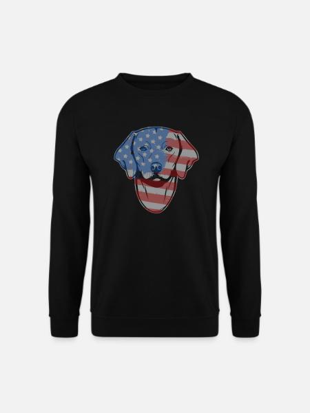 Rhodesian Ridgeback Rhodesian Ridgeback Flag - Unisex Sweatshirt - black