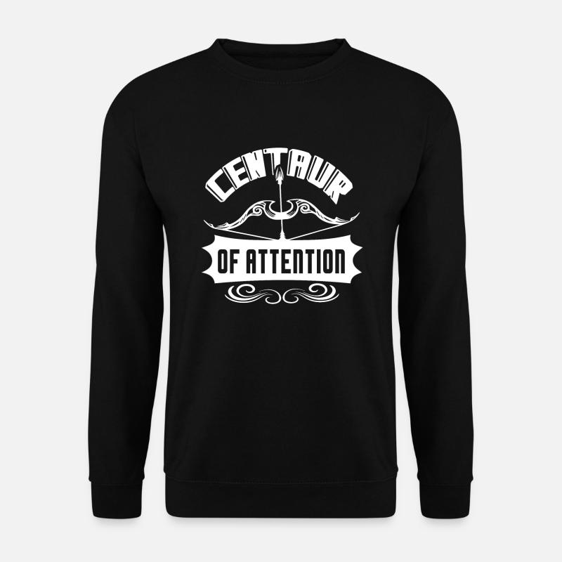 Sagittarius Centaur of Attention - Unisex Sweatshirt - black