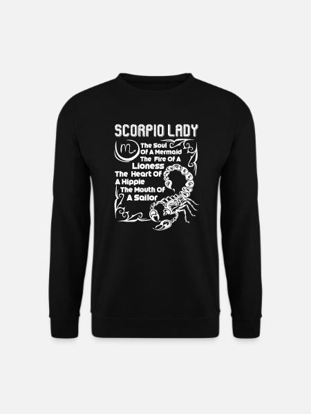 Scorpio Scorpio Lady - Unisex Sweatshirt - black