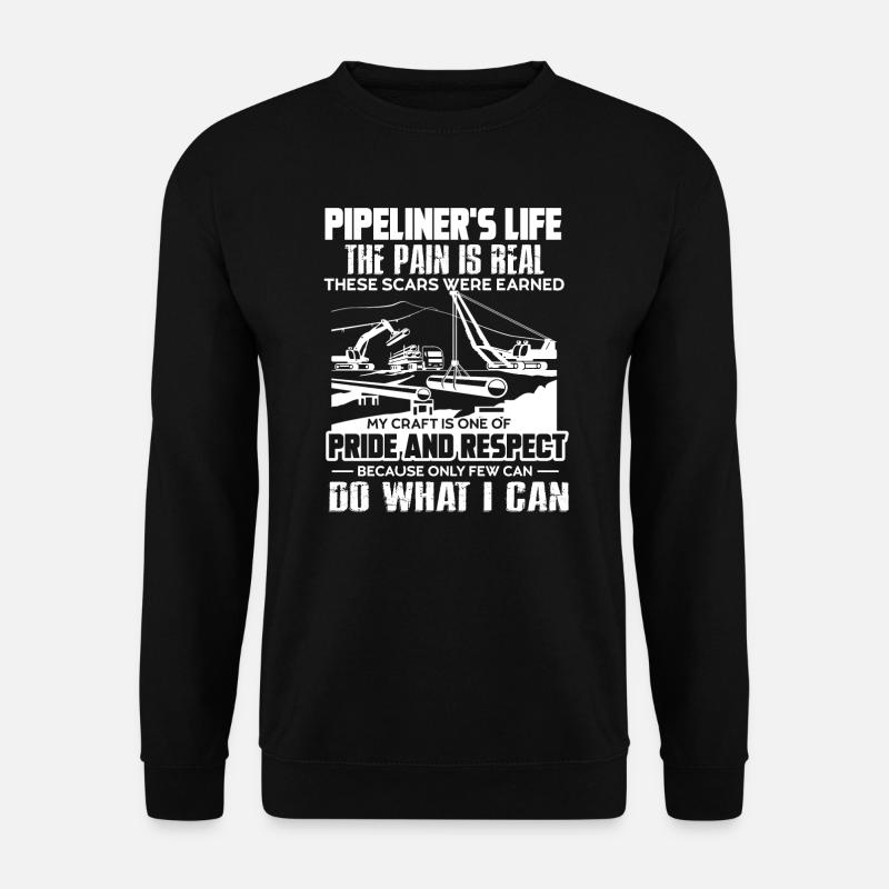 Pipeliner Pipeliner's Life - Unisex Sweatshirt - black