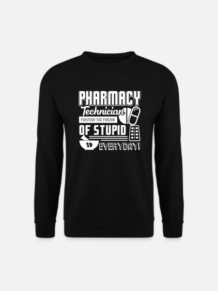 Pharmacy Technician Pharmacy Technician Fighting - Unisex Sweatshirt - black