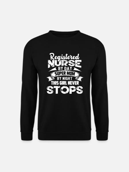 Registered Nurse Registered Nurse Mom - Unisex Sweatshirt - black