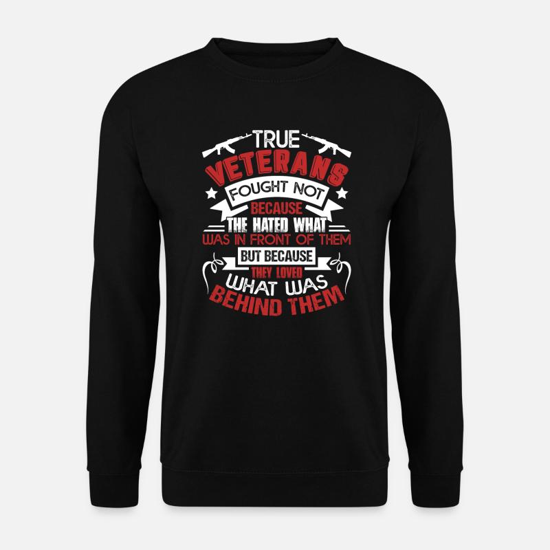Veteran True Veteran - Unisex Sweatshirt - black