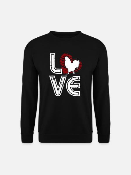 Chicken Love Chicken - Unisex Sweatshirt - black