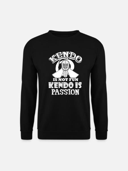 Kendo Kendo is Passion - Unisex Sweatshirt - black