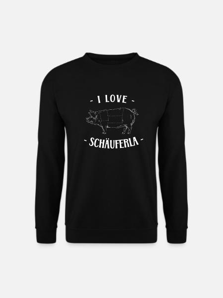 I love Schäuferla 2.0 - Unisex Pullover - Schwarz