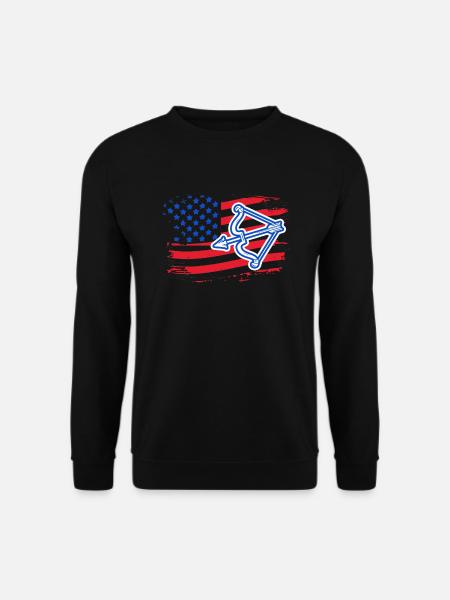 Archery Archery Flag - Unisex Sweatshirt - black