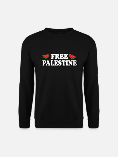 Free palestine - Unisex Sweatshirt - black