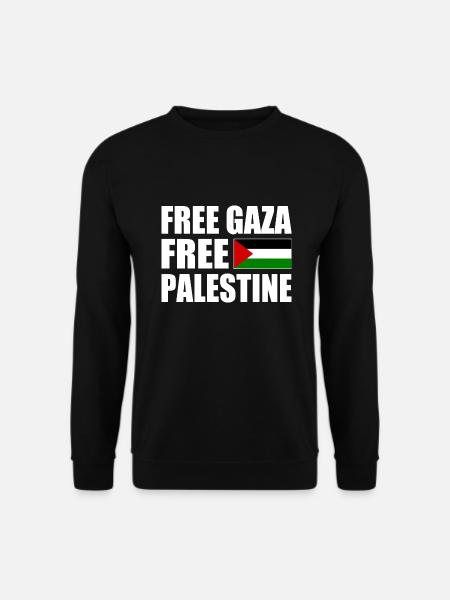Free palestine - Unisex Sweatshirt - black