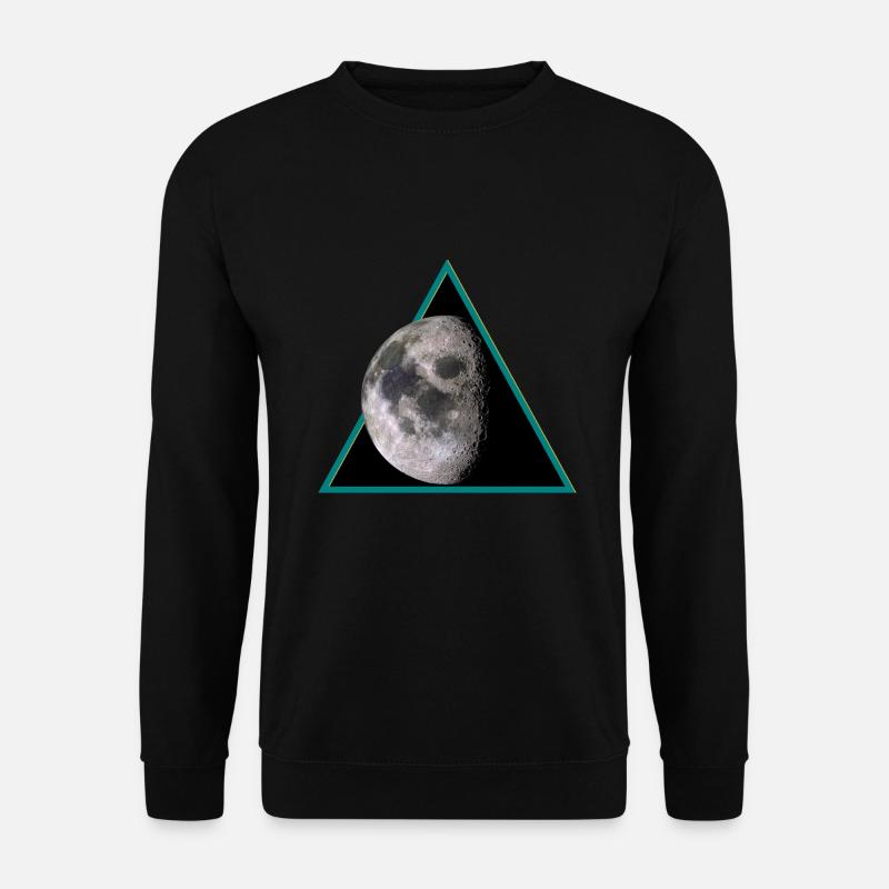 Moon - Unisex Sweatshirt - black