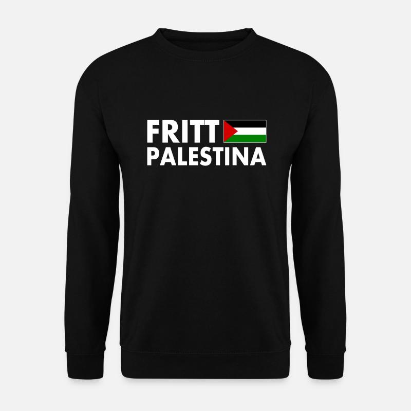 fritt palestina - Unisex Sweatshirt - black