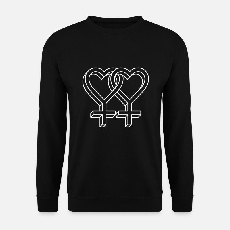 Hirsche - Unisex Pullover - Schwarz