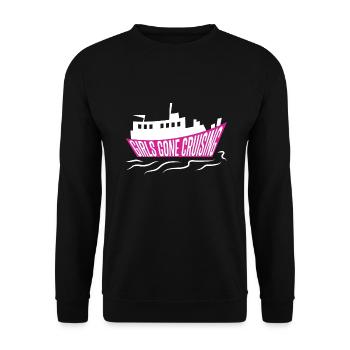 Cruise Cruise Ship - Unisex Sweatshirt - black - Front - Alina (178cm) & Michal (187cm)