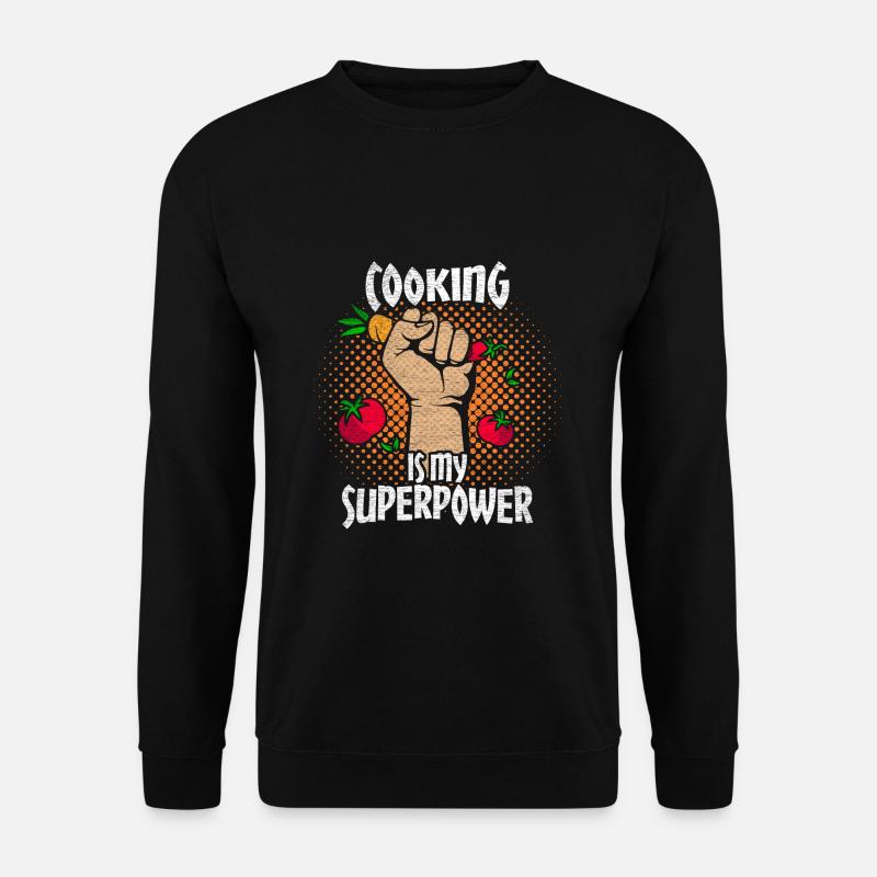 cuisinier - Sweat-shirt Unisexe - noir