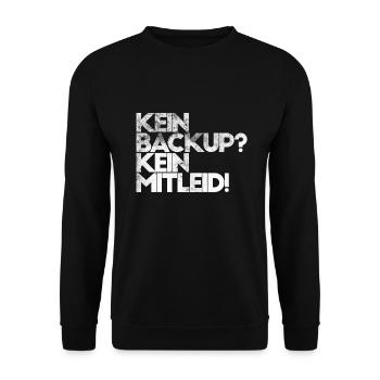 Informatiker Informatik Programmierer Nerd Geek - Unisex Pullover - Schwarz - Vorne - Alina (178cm) & Michal (187cm)