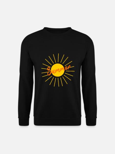 Sun Summer Beach - Unisex Sweatshirt - black