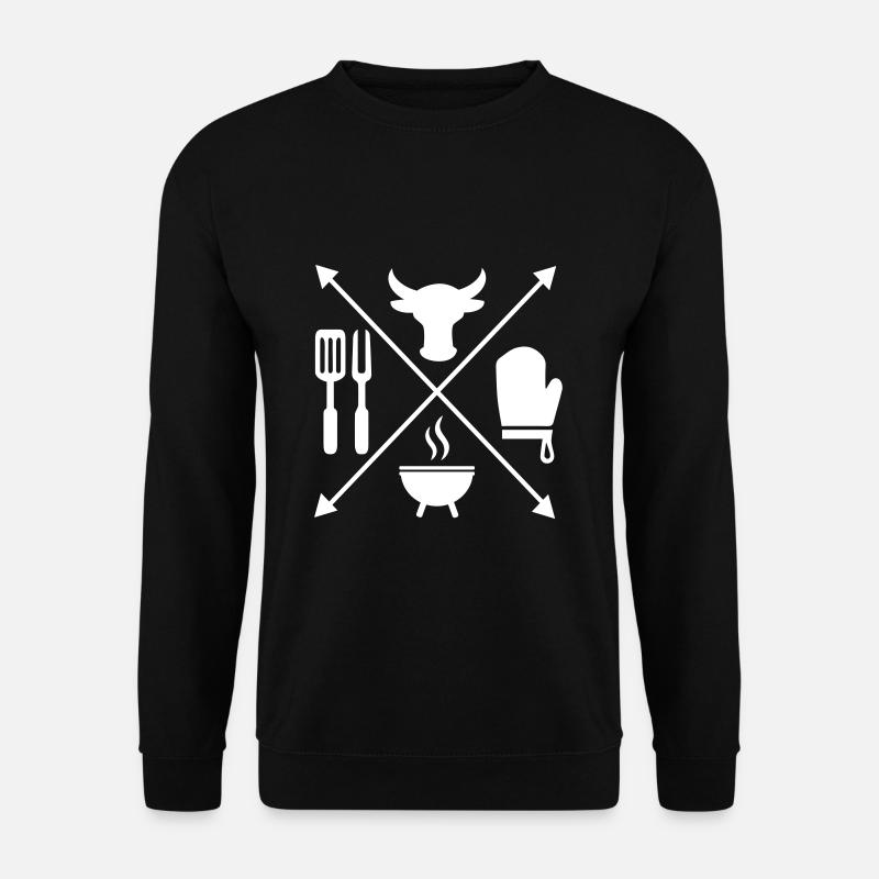 grilling - Unisex Sweatshirt - black