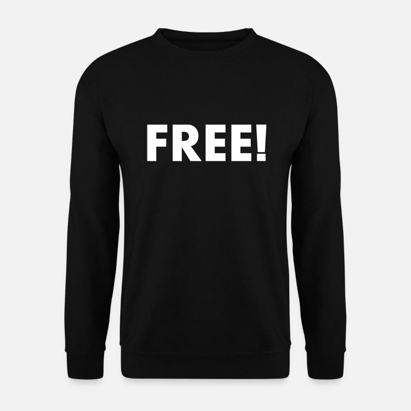 Free - Unisex Pullover - Schwarz