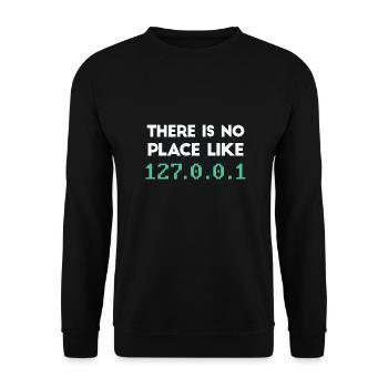 Computer Scientist Computer Science Programmer Nerd Geek - Unisex Sweatshirt - black - Front - Alina (178cm) & Michal (187cm)