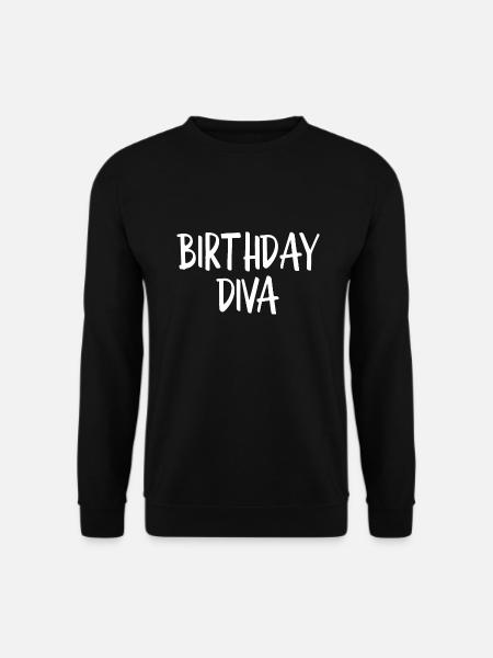 Birthday Diva - Unisex Sweatshirt - black