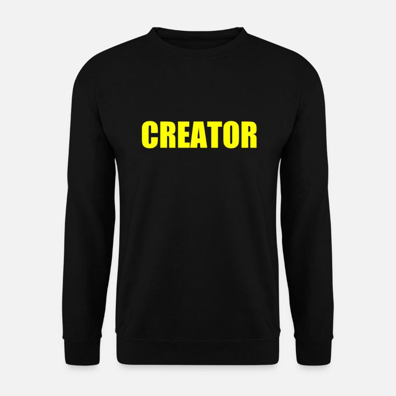 Creator - Sweat-shirt Unisexe - noir