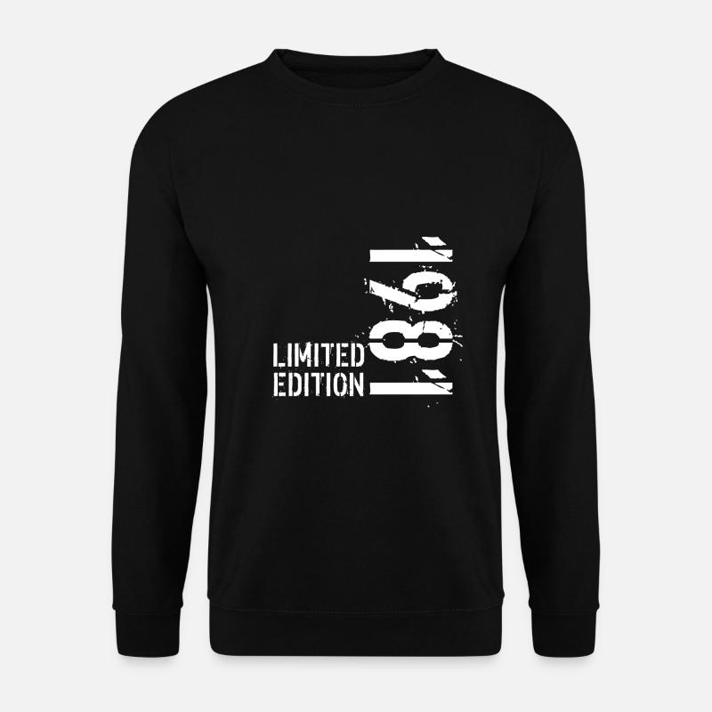 LIMITIERTE EDITION 1981 - Unisex Pullover - Schwarz