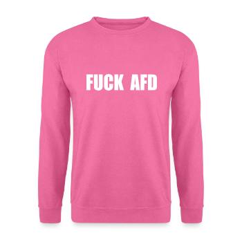 Fuck afd - Unisex Sweatshirt - pink - Front