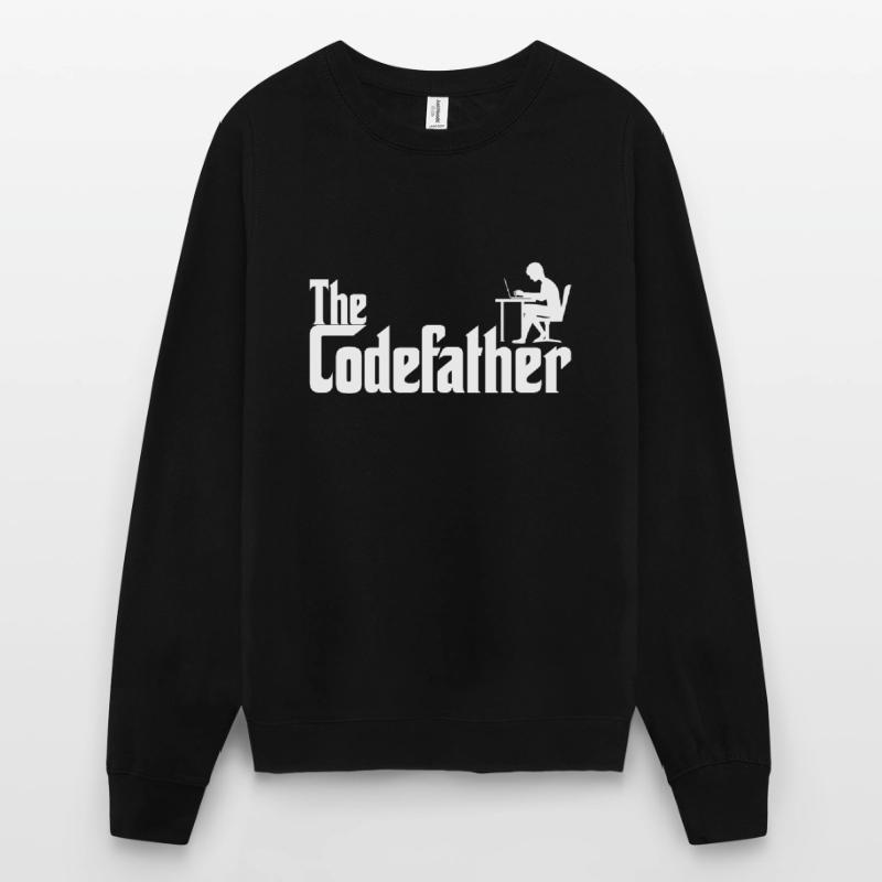 Computer Scientist the Codefather Programmer Gift Unisex Sweatshirt
