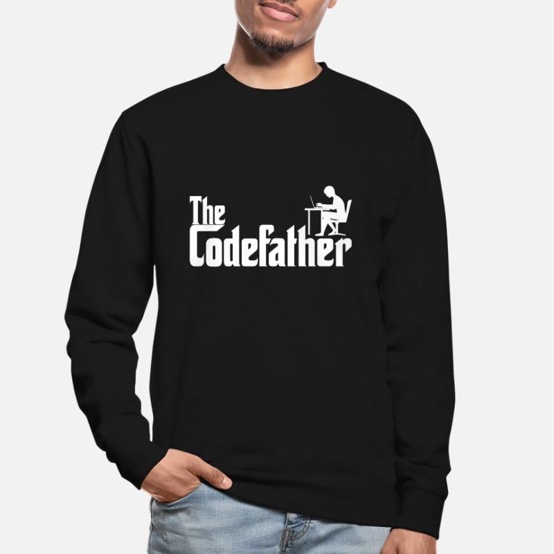 Computer Scientist the Codefather Programmer Gift Unisex Sweatshirt