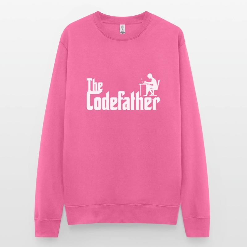 Informatiker the Codefather Programmierer Geschenk Unisex Pullover