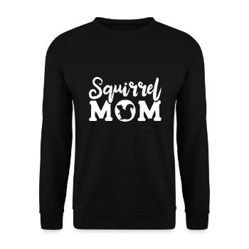 Écureuil - Sweat-shirt Unisexe - noir - Devant - Alina (178cm) & Michal (187cm)