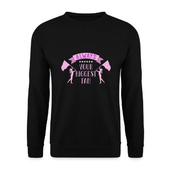 Color Guard - Unisex Sweatshirt - black - Front - Alina (178cm) & Michal (187cm)