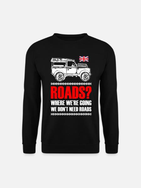Landy and Driver - Unisex Pullover - Schwarz