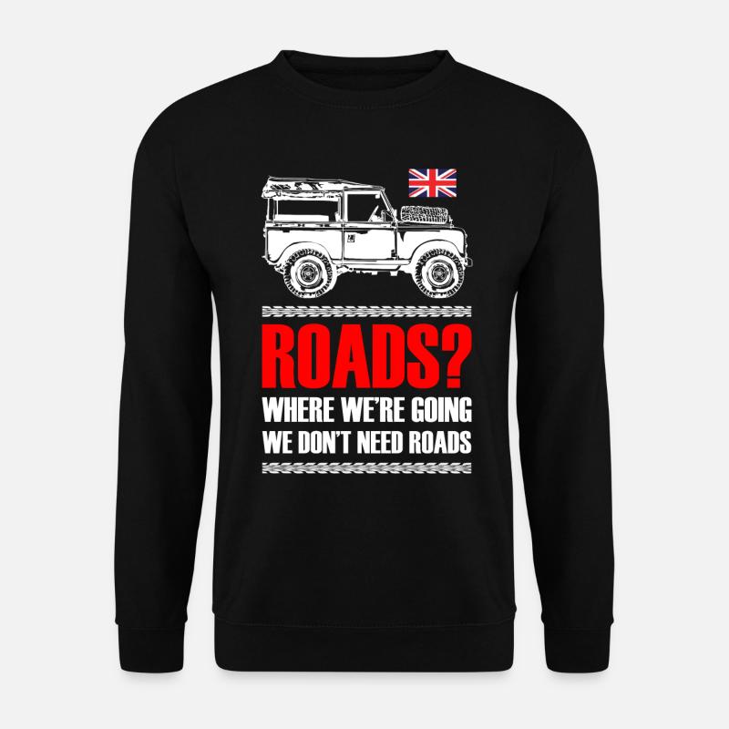 Landy et Driver - Sweat-shirt Unisexe - noir