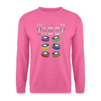 3D-Druck Lustiger Spruch Filament - Unisex Pullover - Pink - Vorne